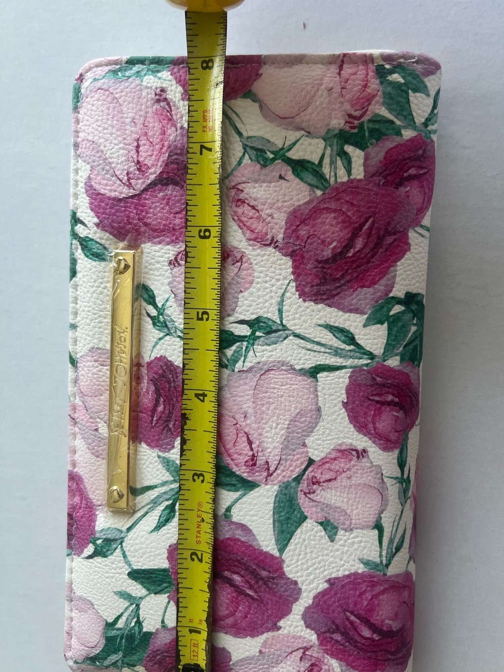 Betsey Johnson Floral Zip Around Wristlet Wallet – NWT – Pink/White Multi - Picture 7 of 11